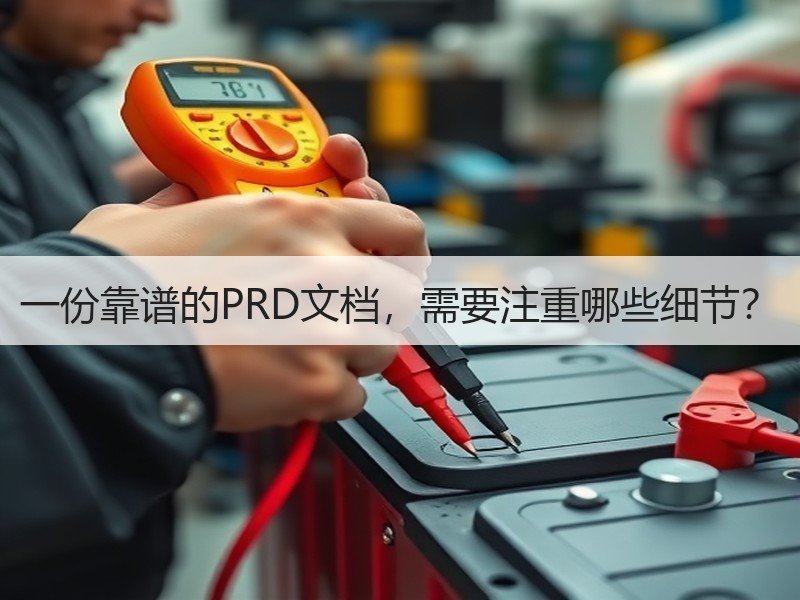 一份靠谱的PRD文档，需要注重哪些细节？