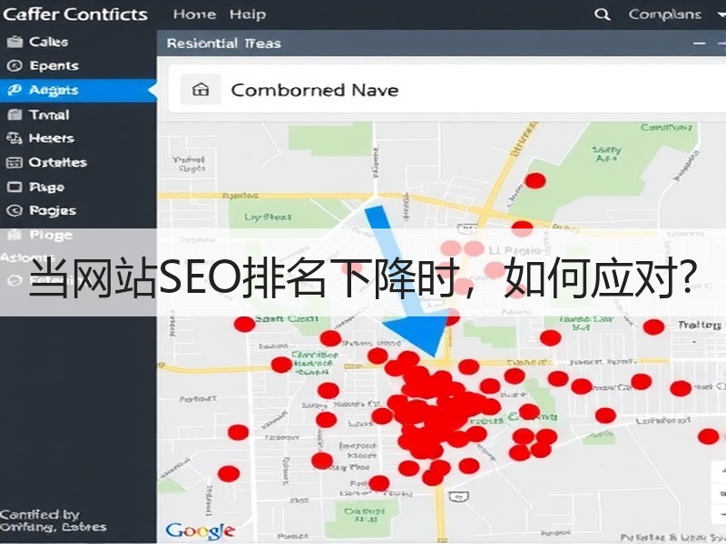 当网站SEO排名下降时，如何应对?