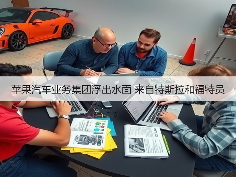 苹果汽车业务集团浮出水面 来自特斯拉和福特员